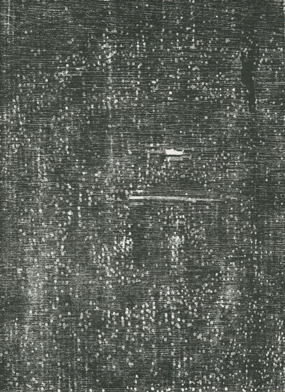 Stellar II , VIII, xylographie, 25x18.4cm, 2021